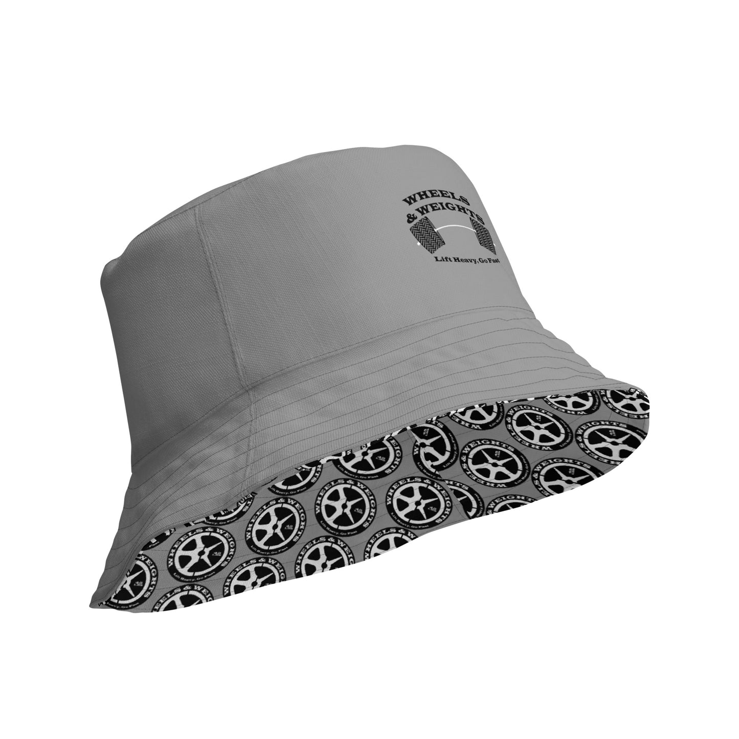Wheels and Weights Reversible Bucket Hat